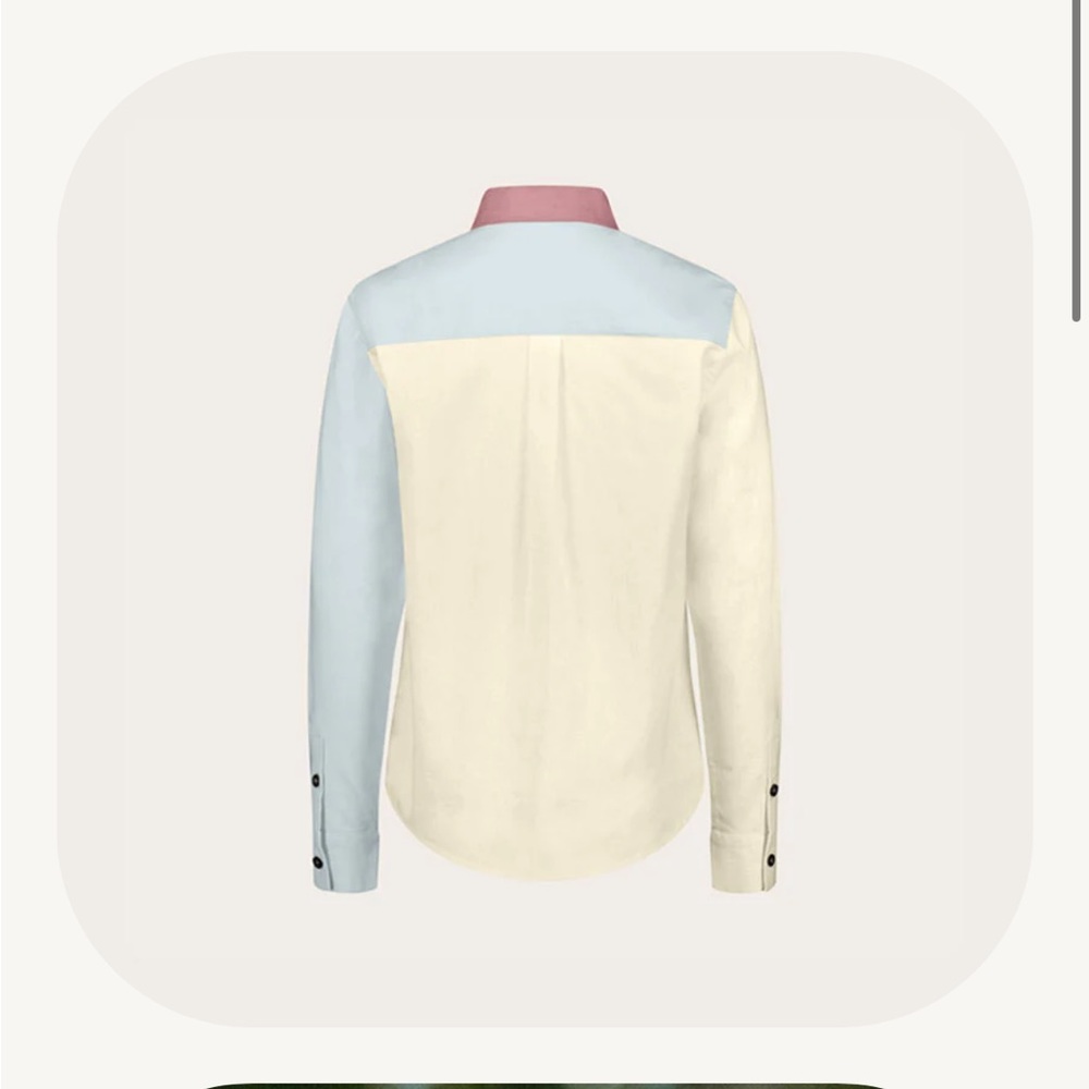 The Good Alma Color Block Button Down - image 8